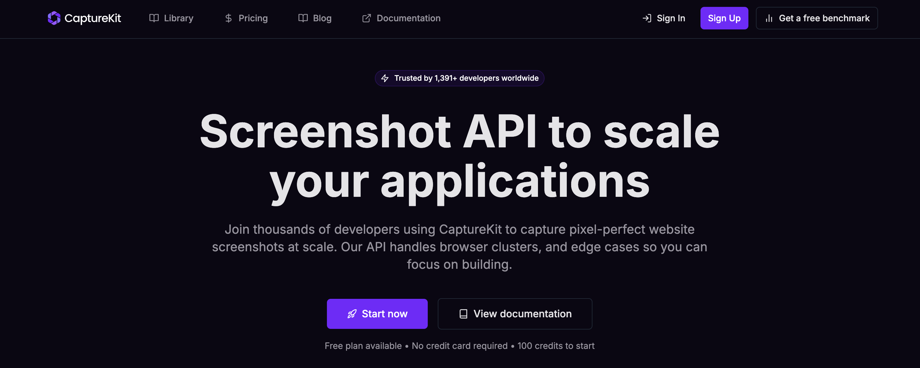 CaptureKit Screenshot API